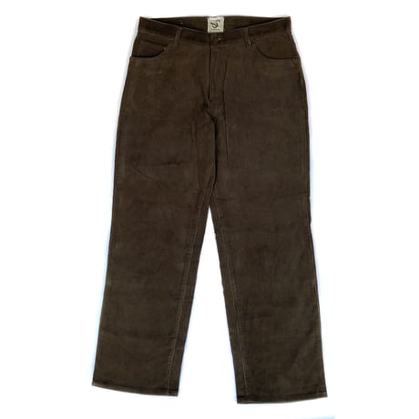 5ivenuts pants uniform corduroy STANDERD fit DARK.BROWN ファイブナッツ オリジナル コーデュロイ パンツ