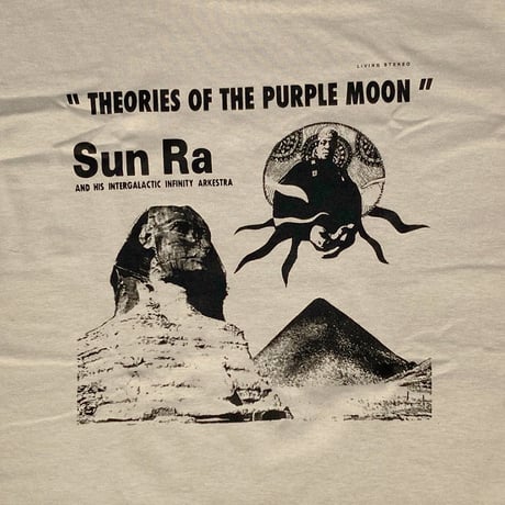 Theories s/s T-shirts 24SPRING purple moon SAND