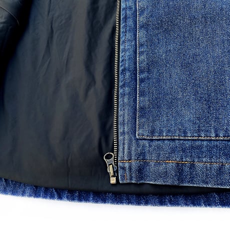 theories vest 26SPRING dakota denim vest WASH.DENIM