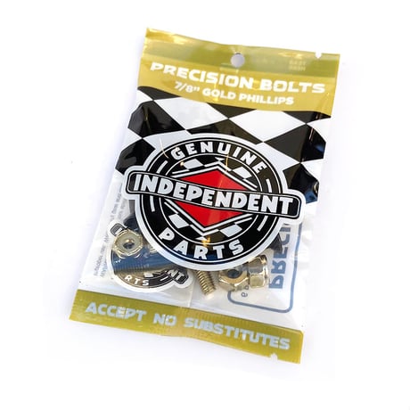 independent bolt 7/8" phillips(+) BLACK/GOLD