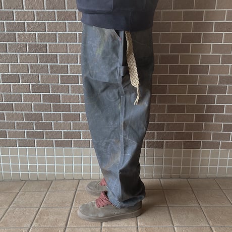 Theories pants 26SPRING FALL piano trap carpenter ASH TIMBER.CAMO セオリーズ カーペンター パンツ