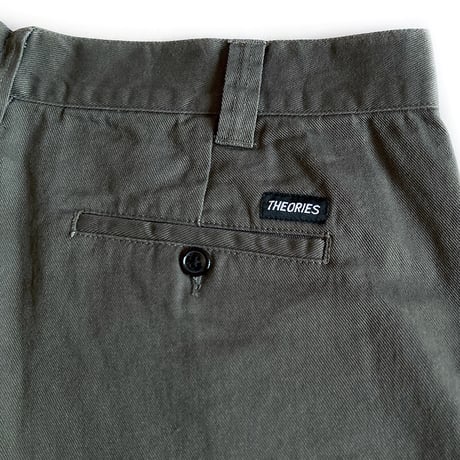 Theories pants 22FALL stamp work GRAVEL セオリーズ ワーク パンツ