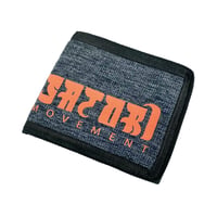 satori wallet leaves befold CHARCOAL