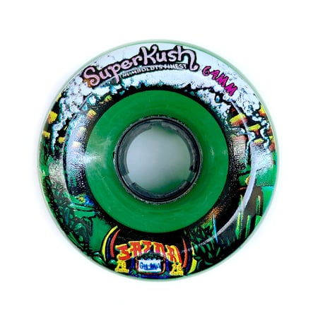 satori soft wheel team goo ball super kush 64mm 78A  サトリ スケートボード ソフト ウィール