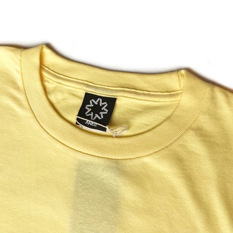 AREth s/s T-shirts 24SUMMER mix tape LT.YELLOW