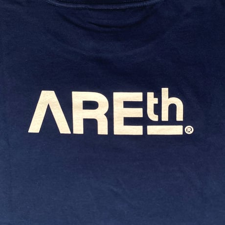 AREth s/s T-shirts 24SUMMER logo NAVY