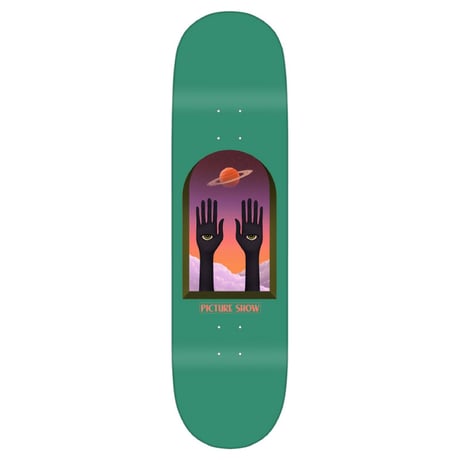 Picture show deck 25HOLIDAY team saturn 8" or 8.25" ピクチャーショー スケートボード デッキ