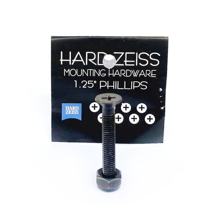 hardzeiss bolt 1 1/4" + long bolt BLACK
