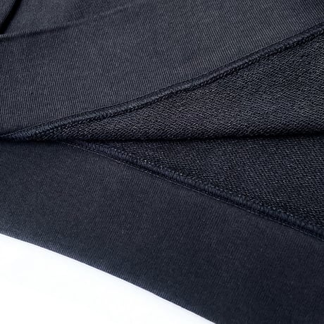 KAONKA crew neck sweat 25LATE SUMMER kaonka fam BLACK