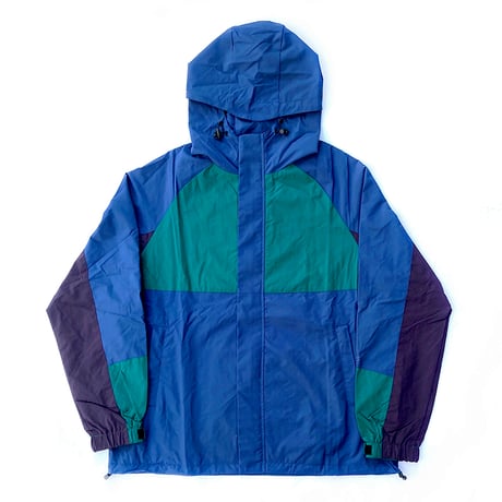 theories jacket 26SPRING gale shell jacket BLUE&GREEN