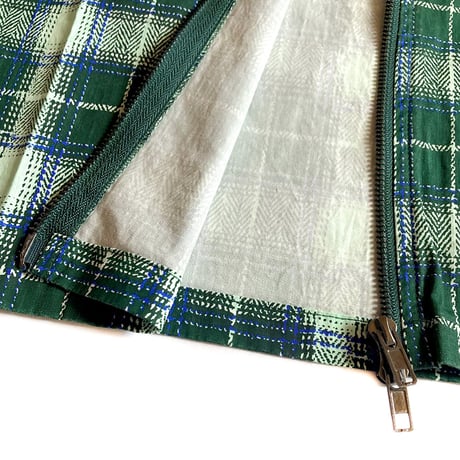 wknd s/s shirts 23SUMMER wilson zip shirts GREEN