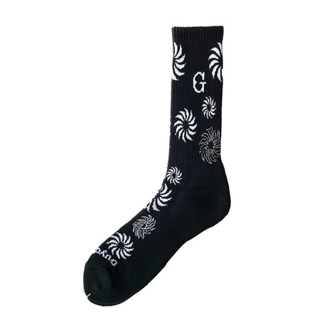 GUYDANCE socks 26WINTER sun BLACK