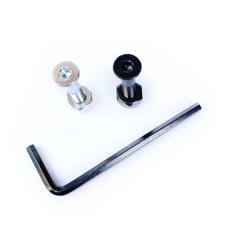 hardzeiss bolt 1" allen(六角) Kazuaki Yakushijin BLACK/SILVER