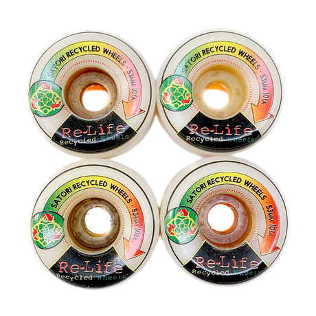 satori wheel relife recycle conical 53mm 101A サトリ スケートボード ウィール