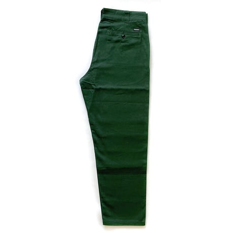 Theories pants 22FALL stamp work FOREST.GREEN セオリーズ ワーク パンツ