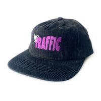 traffic cap 24HOLIDAY sabbath snap back hat BLACK.CORD