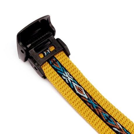 KAONKA belt 26SUMMER ortega tape outdoor nylon belt MUSTERD/BROWN&BLUE.TAPE カオンカ ベルト