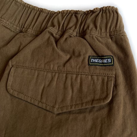 Theories pants 22HOLIDAY trail cargo LIGHT BROWN.HERRINGBONE セオリーズ カーゴ パンツ ヘリンボーン