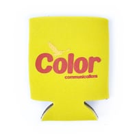 color communications coozie wawa owl YELLOW カラーコミュニケーションズ 缶 クージー
