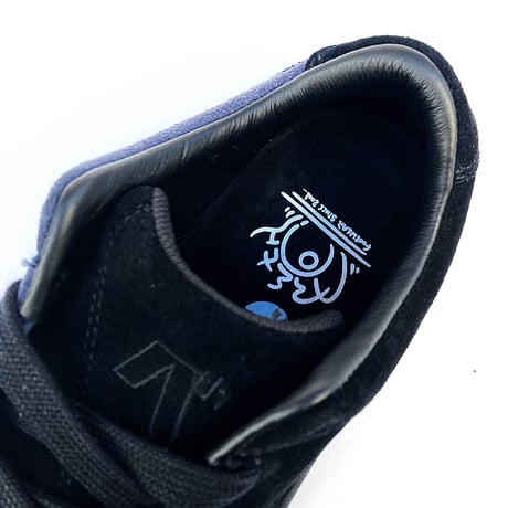 AREth shoes 2025LATE I lace two face BLACK & NAVY アース スケート シューズ