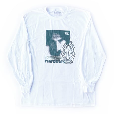 Theories l/s T-shirts 25HOLIDAY astral plane WHITE セオリーズ ロングスリーブTシャツ 長袖