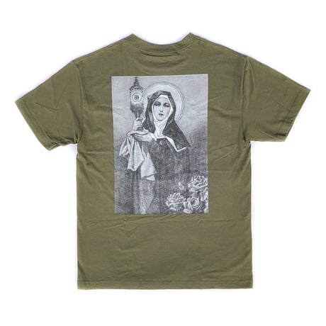 Theories s/s T-shirts 24SPRING new religion OLIVE