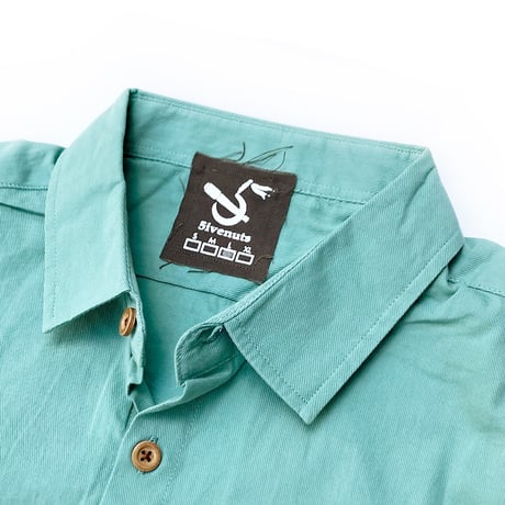 5ivenuts s/s shirts 25SUMMER sunskrit logo EMB LEAF ファイブナッツ オリジナル 半袖シャツ