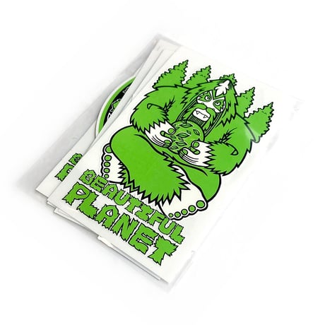 beautiful sticker pack 10PCS ビューティフルプラネット シューズ ステッカー