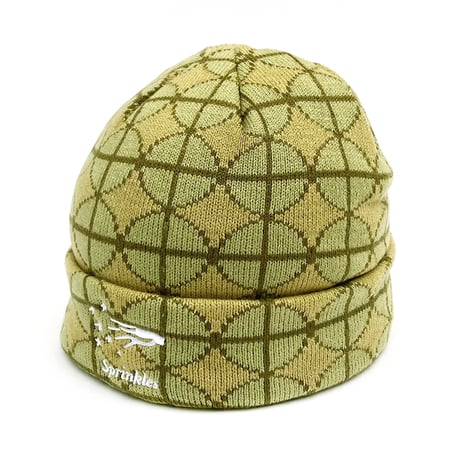 Sprinkles beanie 25WIN GREEN&YELLOW