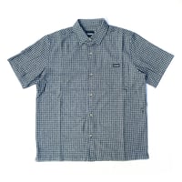 theories s/s shirts 25SUMMER avignon button up shirts SEA  セオリーズ シャツ 半袖
