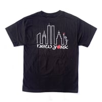 Theories s/s T-shirts 26SPRING big apple BLACK セオリーズ Tシャツ 半袖