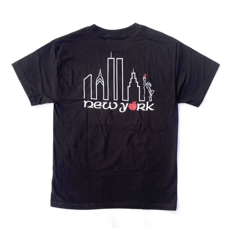 Theories s/s T-shirts 26SPRING big apple BLACK セオリーズ Tシャツ 半袖