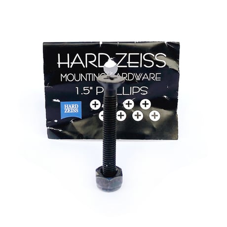 hardzeiss bolt 1 1/2" + long bolt BLACK