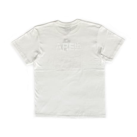 AREth s/s T-shirts 23SUMMER logo VANILA