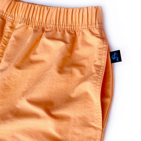 5ivenuts pants 26SUMMER hunt logo nylon shorts CLEAR.ORANGE ファイブナッツ オリジナル ナイロン ショーツ