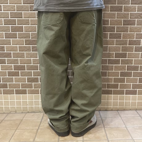 Theories pants 25HOLIDAY DIY FATIGUE GREEN セオリーズ ワーク パンツ