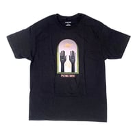 Picture show s/s T-shirts 25HOLIDAY saturn BLACK