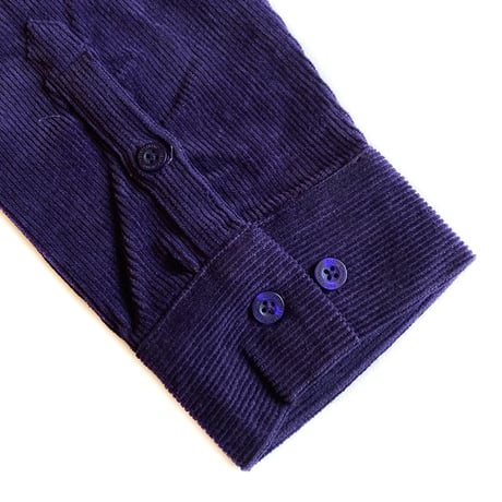 theories l/s shirts 22HOLIDAY winston corduroy utility shirts EGG.PLANT