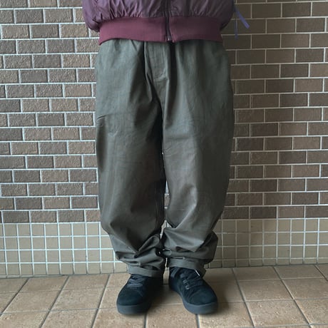 Theories pants 26SPRING stamp lounge pants CONTOUR.GREEN セオリーズ イージー パンツ