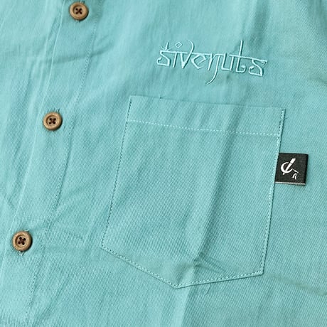 5ivenuts s/s shirts 25SUMMER sunskrit logo EMB LEAF ファイブナッツ オリジナル 半袖シャツ