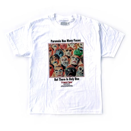 Theories s/s T-shirts 26SPRING paranoia WHITE セオリーズ Tシャツ 半袖