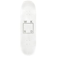 WKND deck 25HOLIDAY team logo board LIGHT.GREY/SILVER 9"PS ウィークエンド スケートボード デッキ