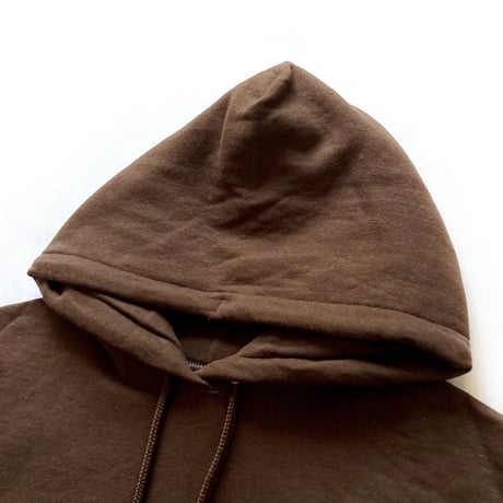 theories pullover hood 23FALL rasputin MOCHA