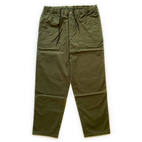 Theories pants 23FALL stamp lounge pants ARMY.GREEN セオリーズ イージー パンツ