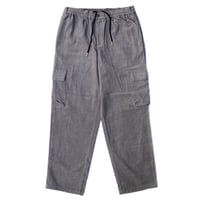 Theories pants 24FALL stamp lounge cargo pants WOLF.GREY corduroy セオリーズ イージー パンツ カーゴ コーデュロイ