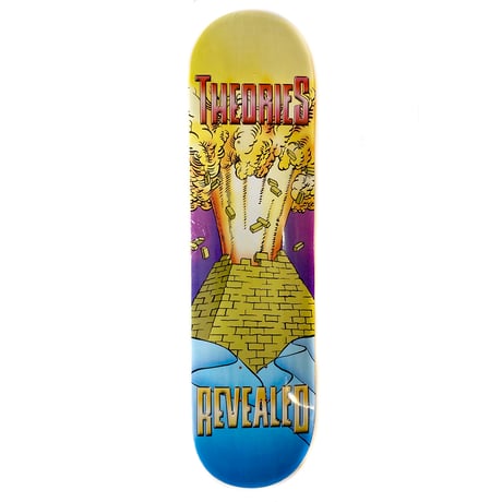 Theories deck 22HOLIDAY team revealed 8" or 8.25" セオリーズ スケートボード デッキ