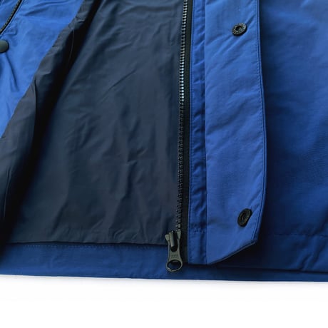 theories jacket 26SPRING gale shell jacket BLUE&GREEN