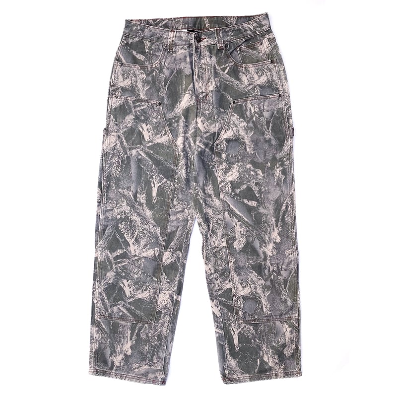 wknd pants 25HOLIDAY damn near carpenter CAMO ウ