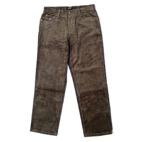 Theories pants 25FALL pavillion wide wale corduroy MOSS セオリーズ コーデュロイ パンツ