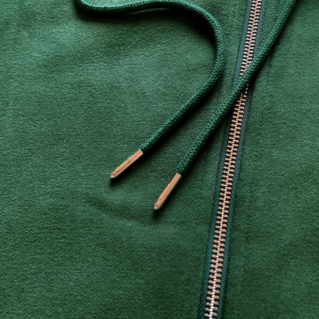 theories zip hood 23FALL scribble sport zip hoodie LEAF